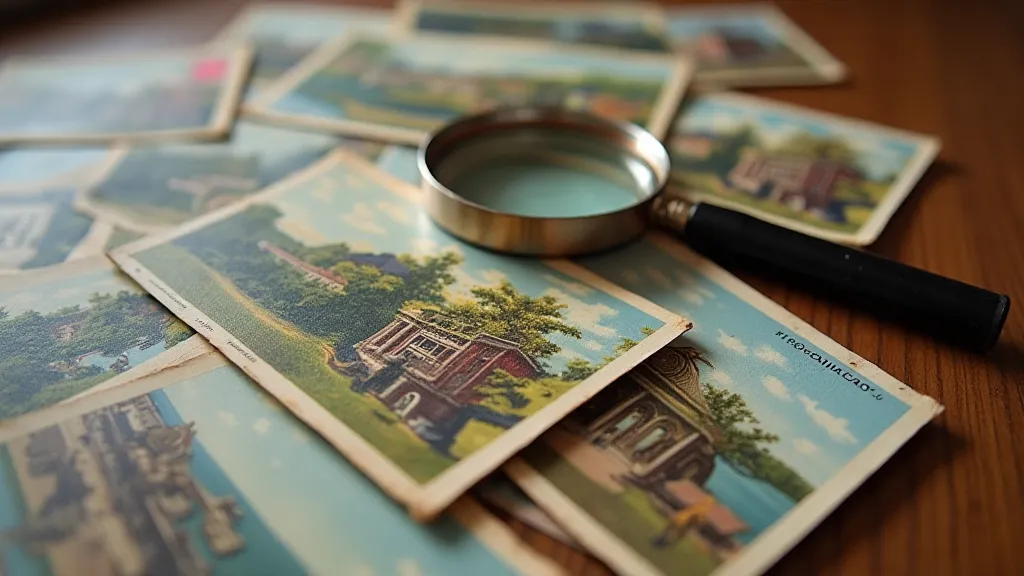 Collection of vintage postcards