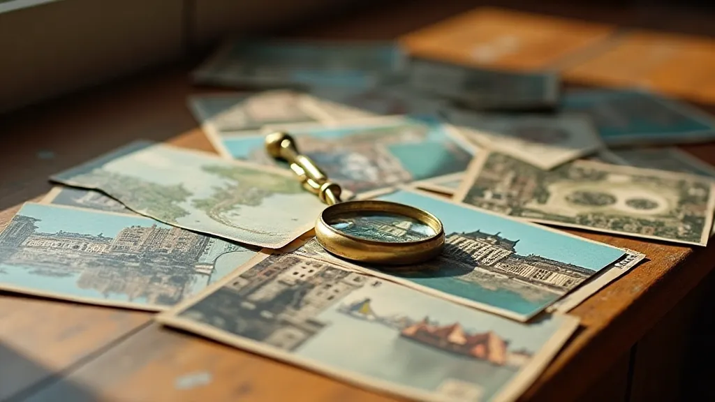 Collection of vintage postcards